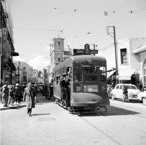 Tramway Beirut in Basta station