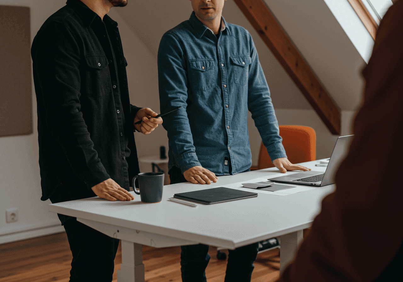 Screen showing real-time stock market updates