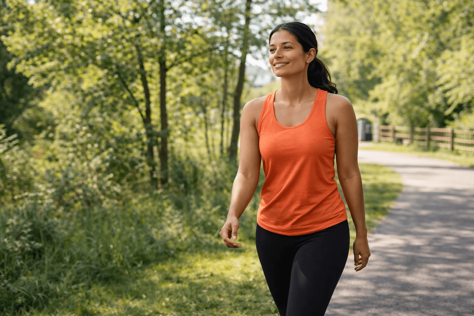 Patient walking outdoors in Oak Park near Chicago as part of physical therapy for chronic pain, building trust and confidence in everyday movement.