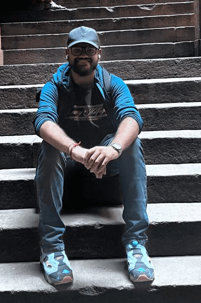 Portrait of portfolio creator