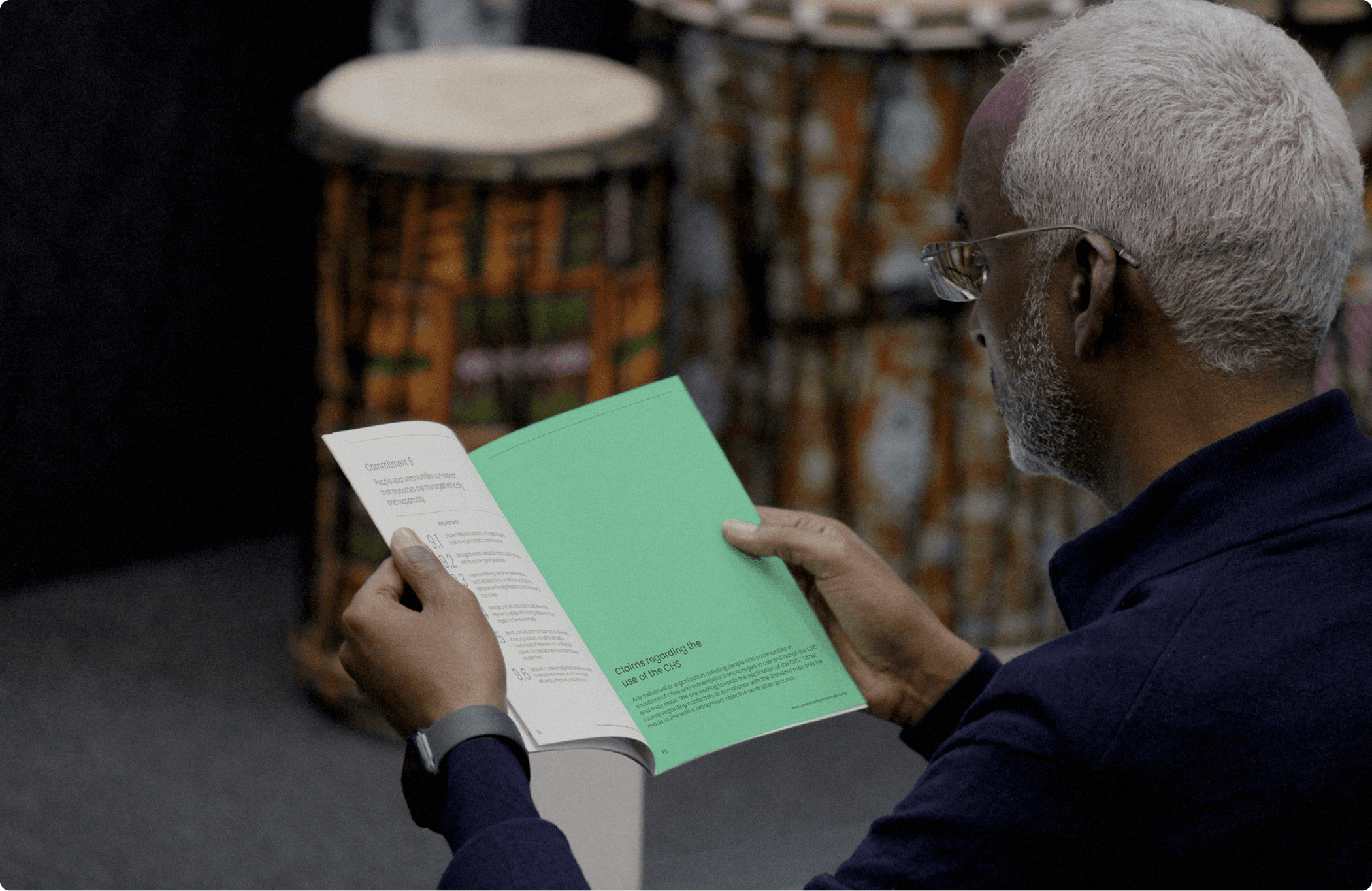 Close-up of a Human Face with Green Eyes