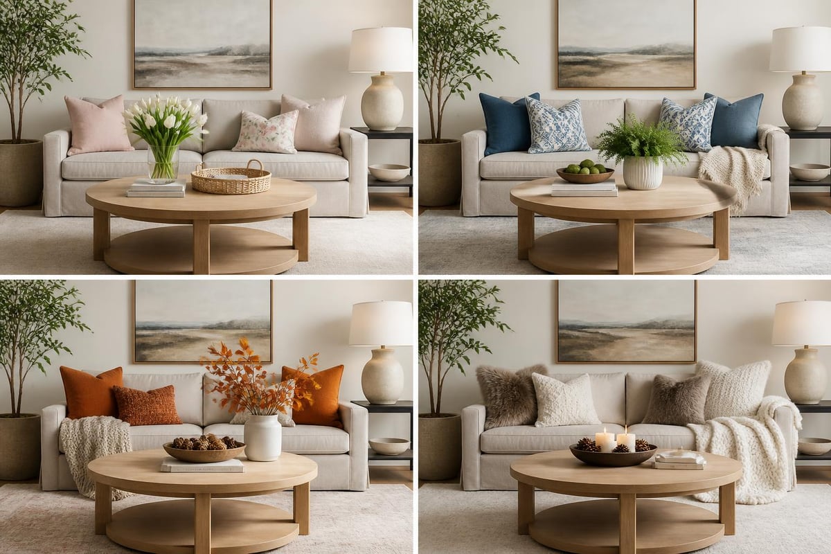 Seasonal staging variations