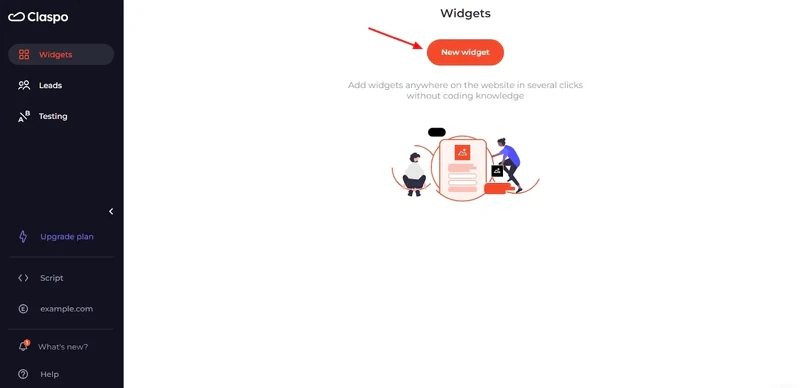 Creating_a_widget_in_Claspo