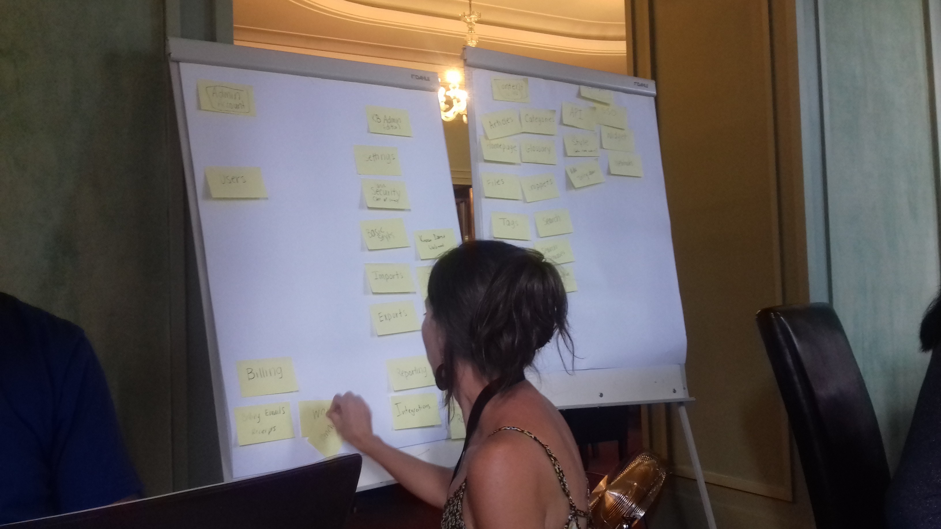 KnowledgeOwl working on our docs