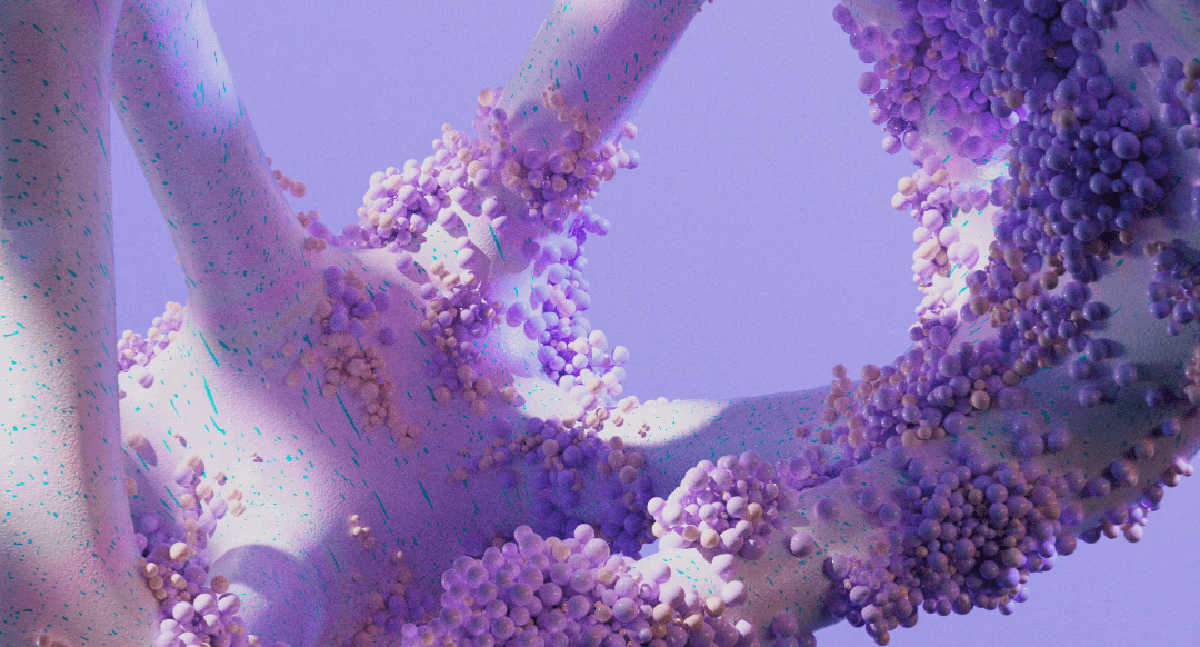 Pastel ice cream packaging design with retro typography on pink background