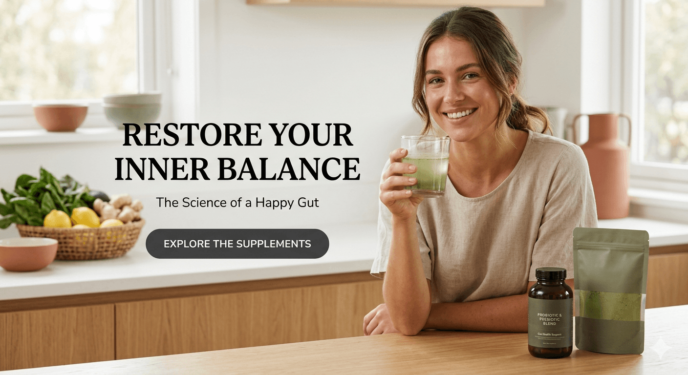 gut health suppletments ecommerce store for sale
