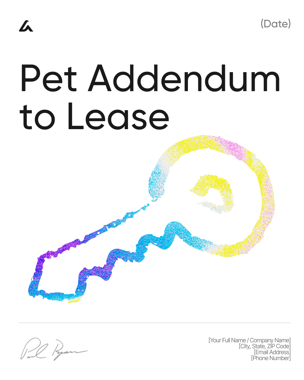 Pet Addendum to Lease