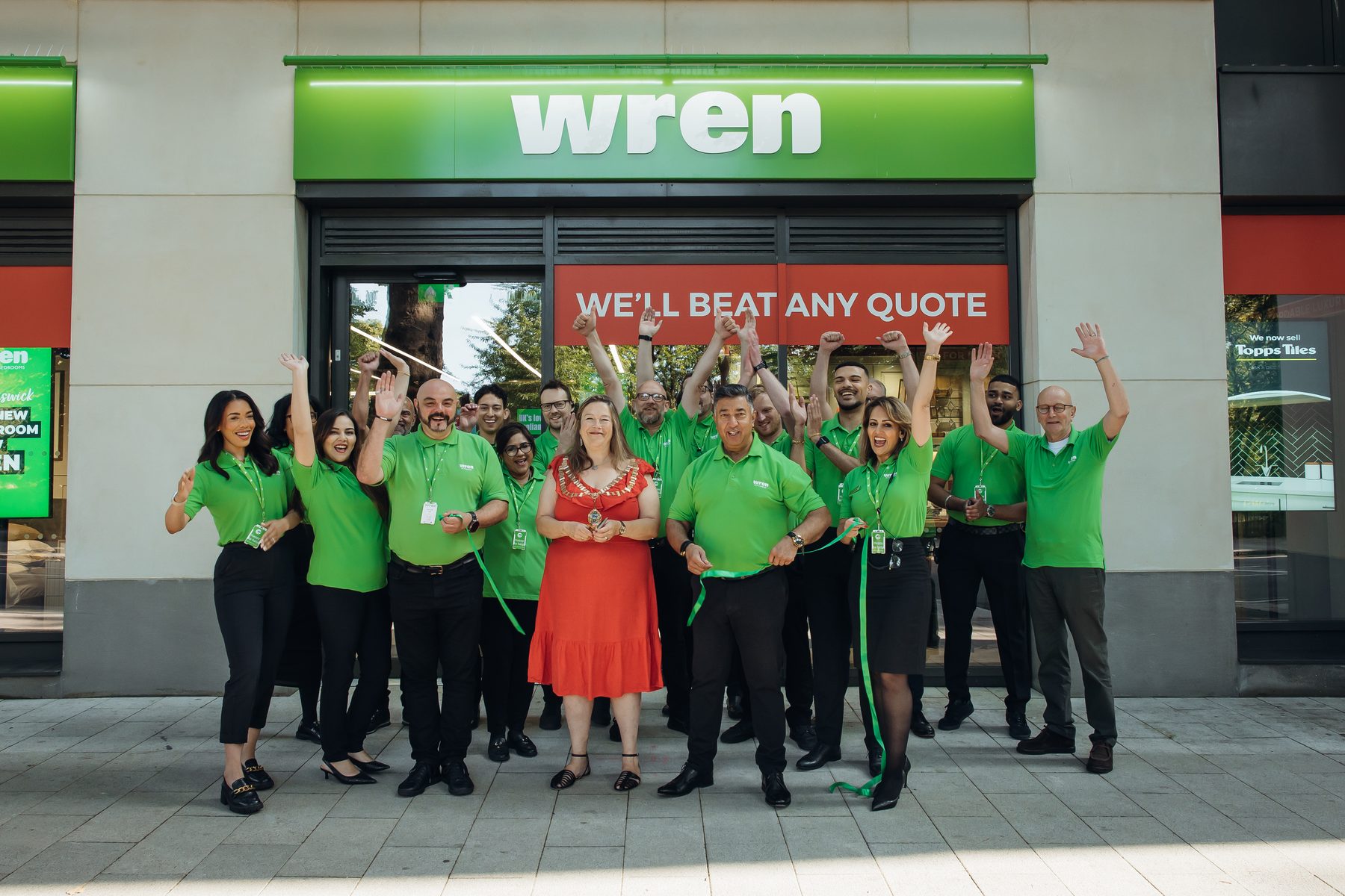 Wren Kitchens store opening
