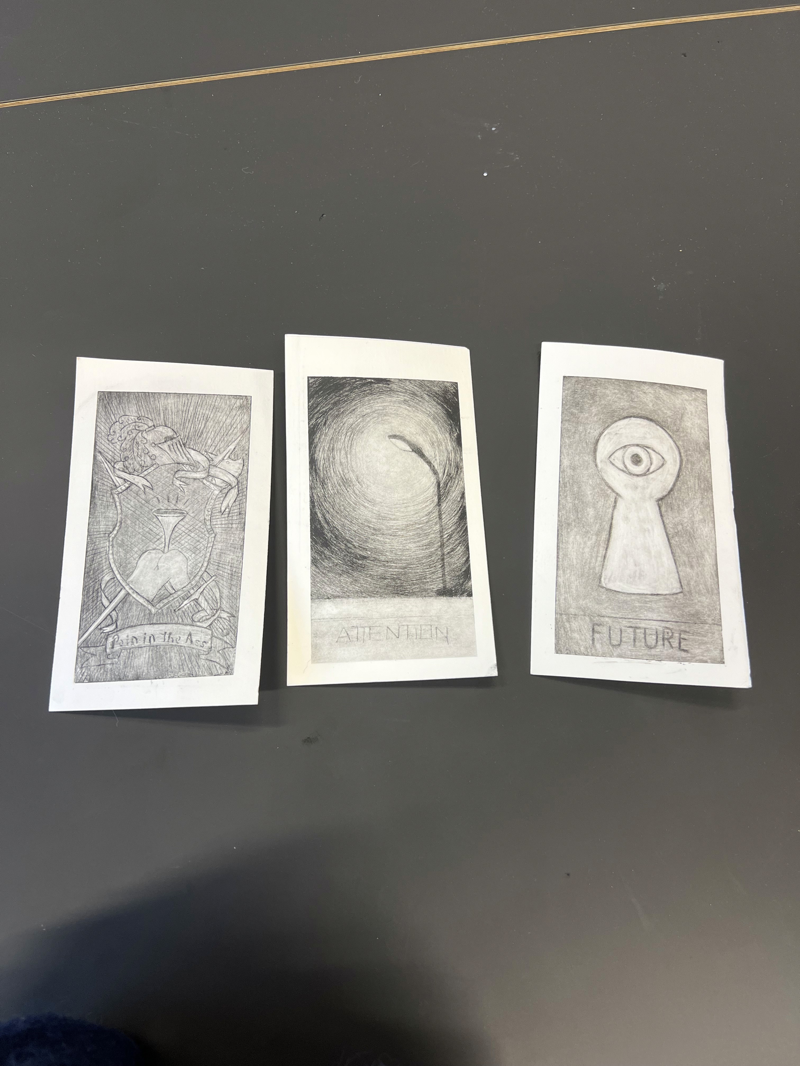 Cards I got to answer my question