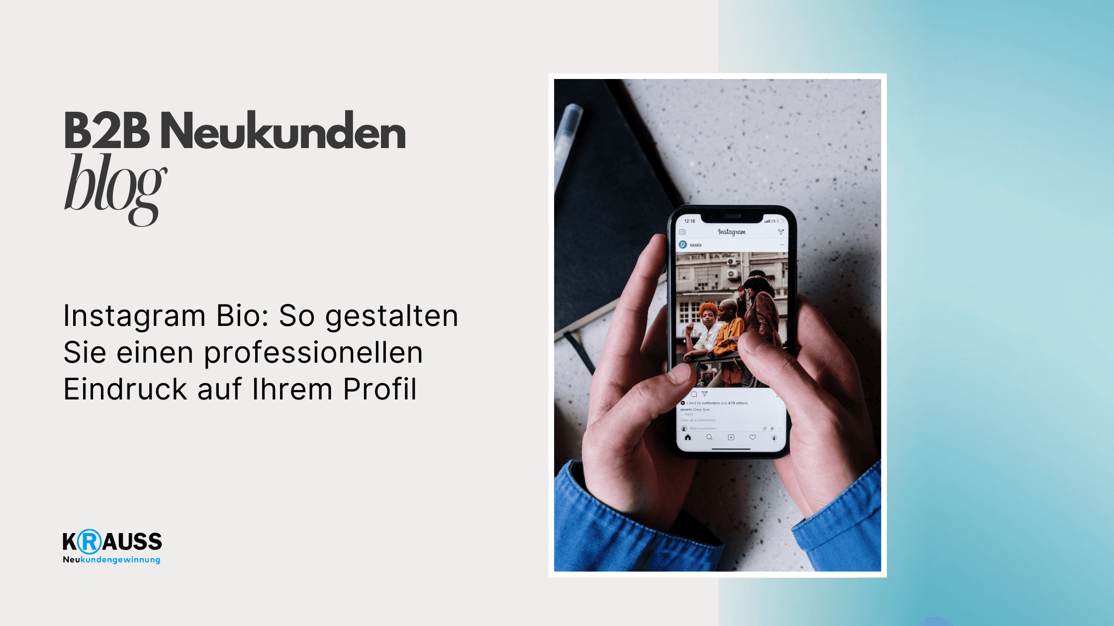 Instagram Bio: So gestalten Sie einen professionellen Eindruck auf Ihrem Profil