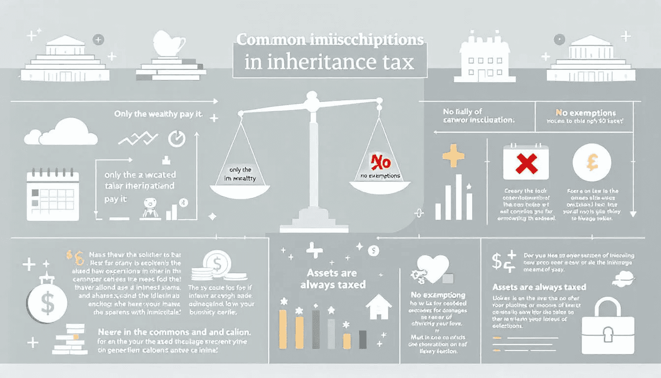 Common misconceptions about inheritance tax.