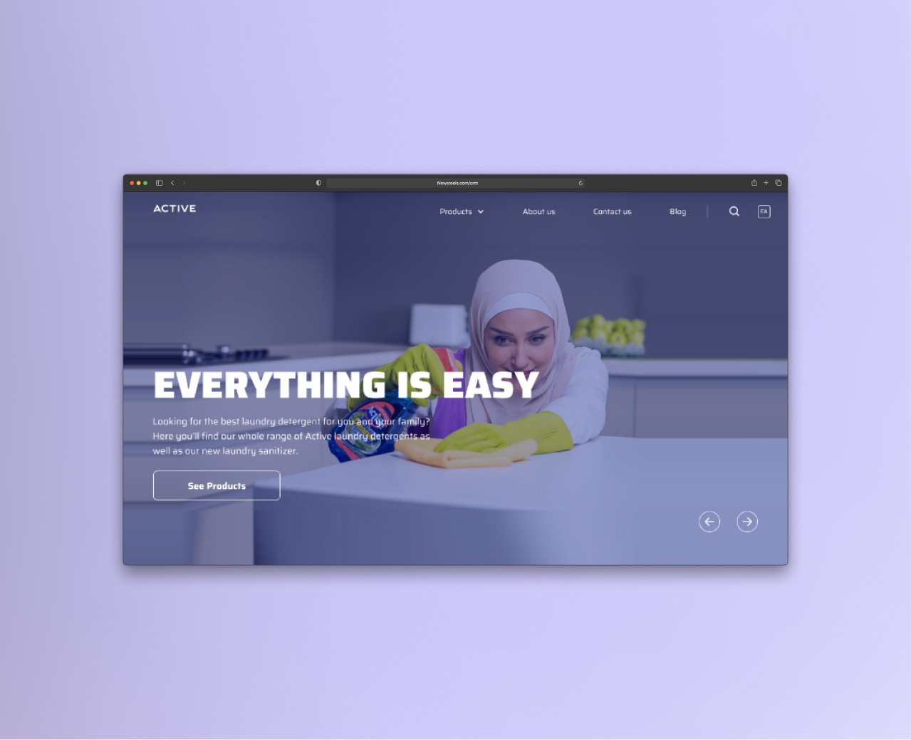 Banking Landing Page - Hero Section