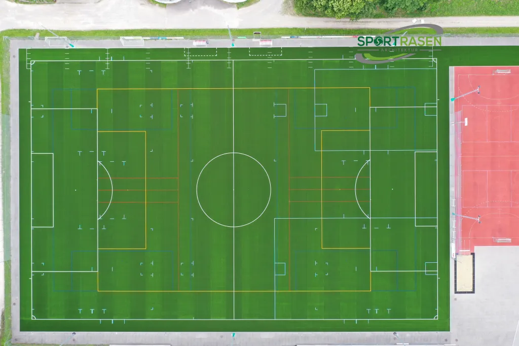 Mehrfachnutzbarkeit von Kunstrasen