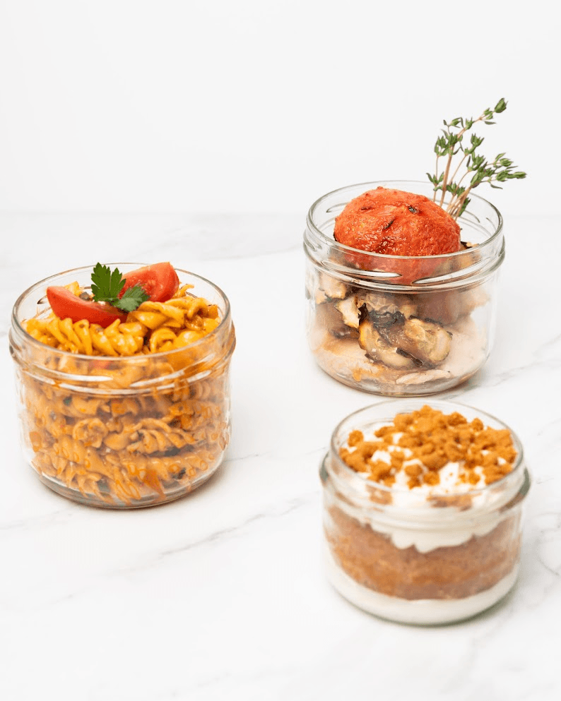 Repas en bocaux de la Table de Cana