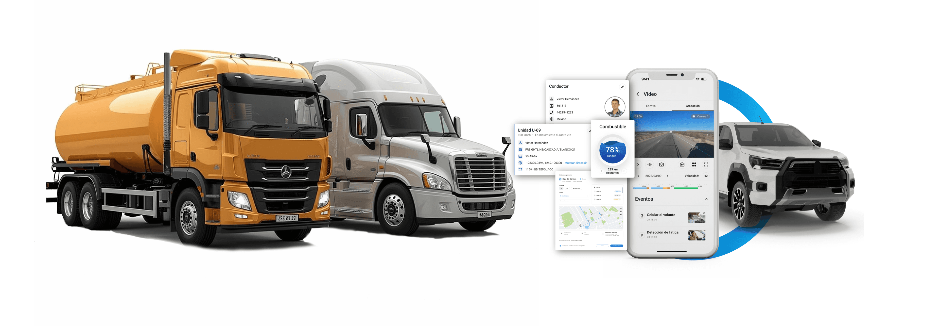 white truck on road during daytime