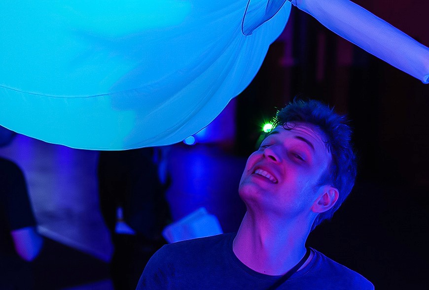 Imago Floris - augmented interactive performance installation