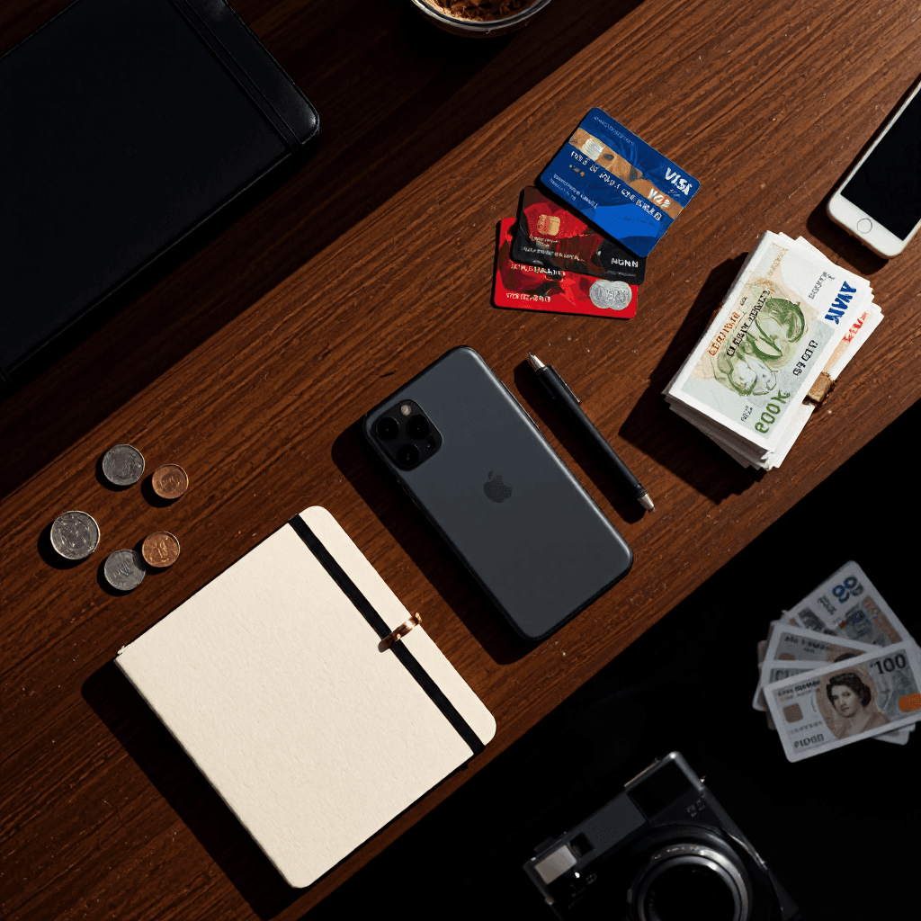 product photography of a smartphone