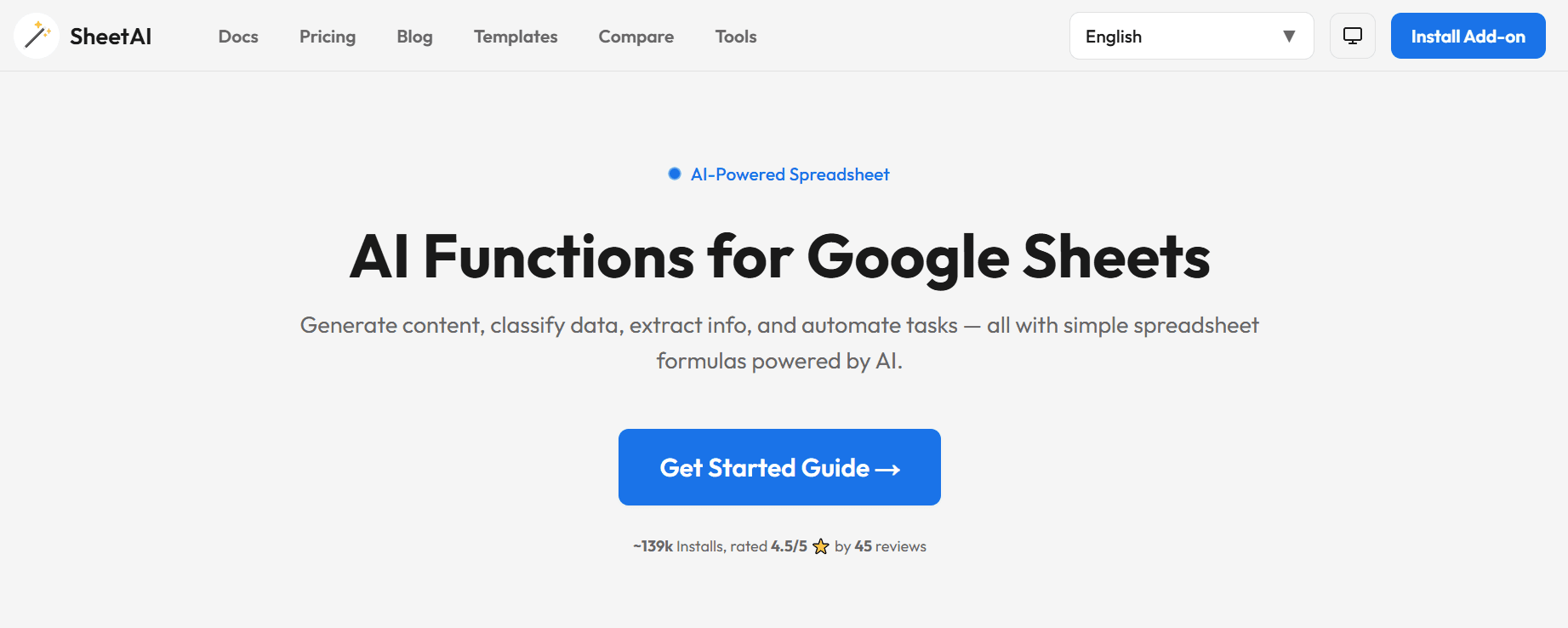 sheetai - Automate Financial Data Categorization