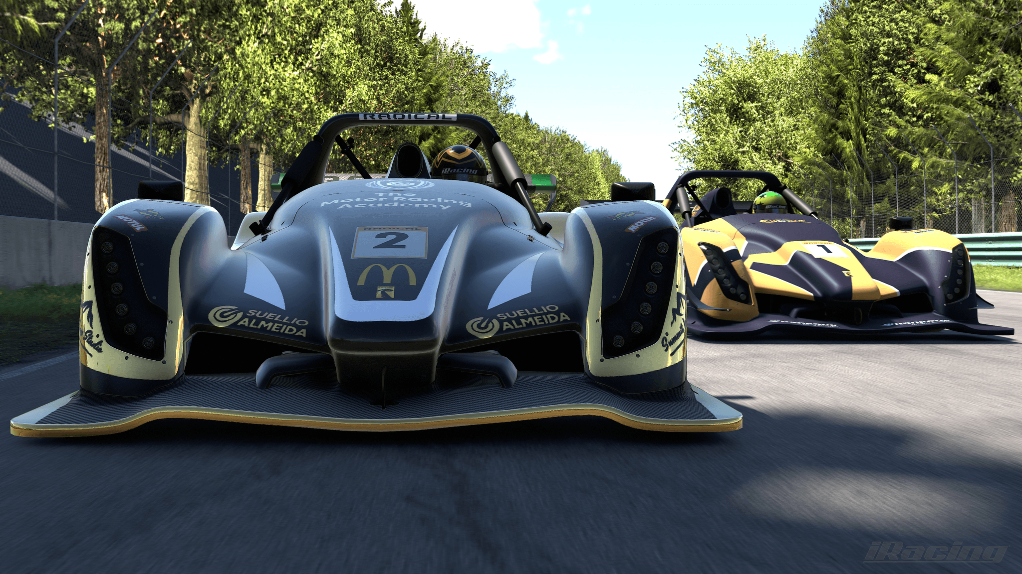 Almeida Racing Academy SR10. Kane Halibruton and Suellio Almeida