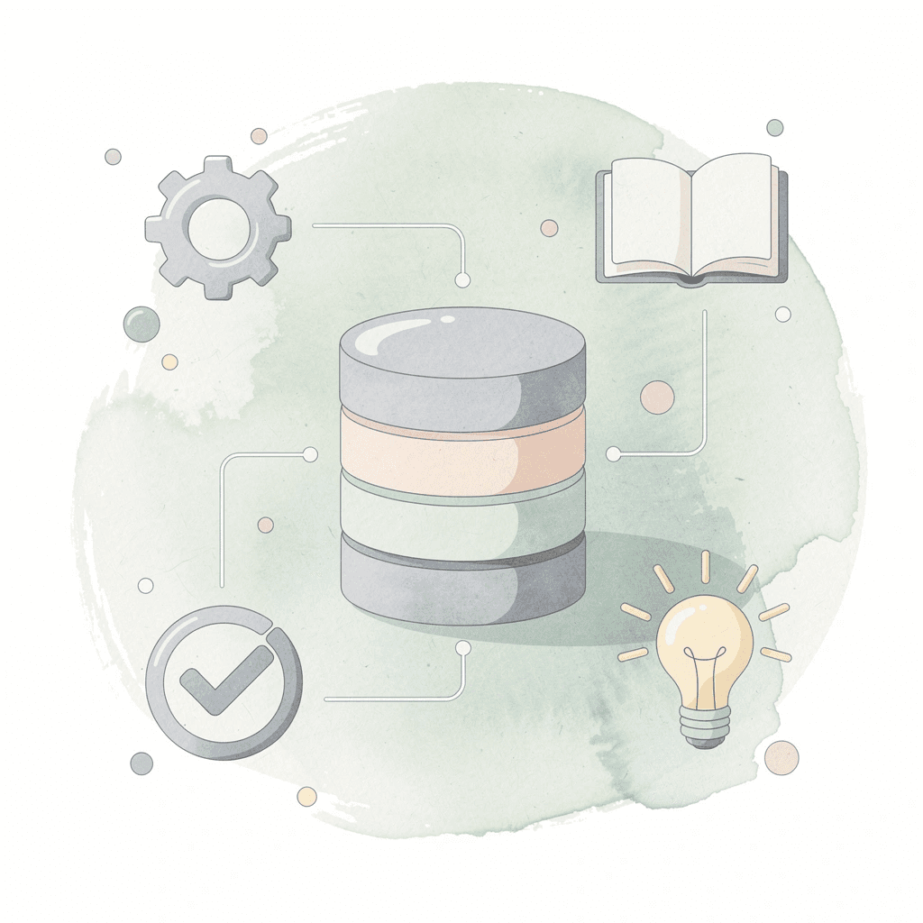 Hub diagram with spreadsheet at center connected to surrounding analysis capability icons
