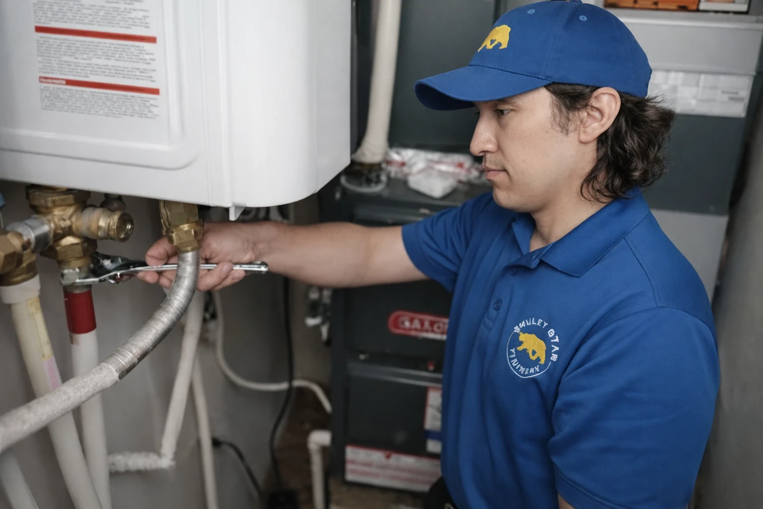 Licensed plumber in Fresno providing residential plumbing service.