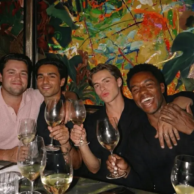 4 men at Mingleo dinner