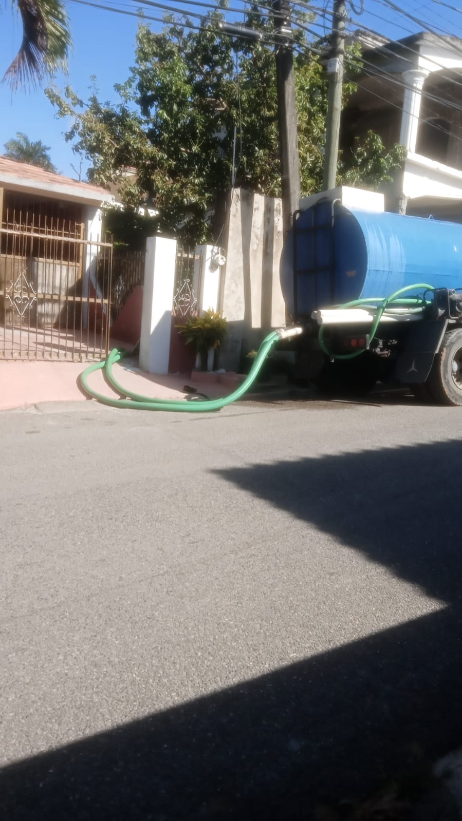 Abastecimiento de agua para cisterna