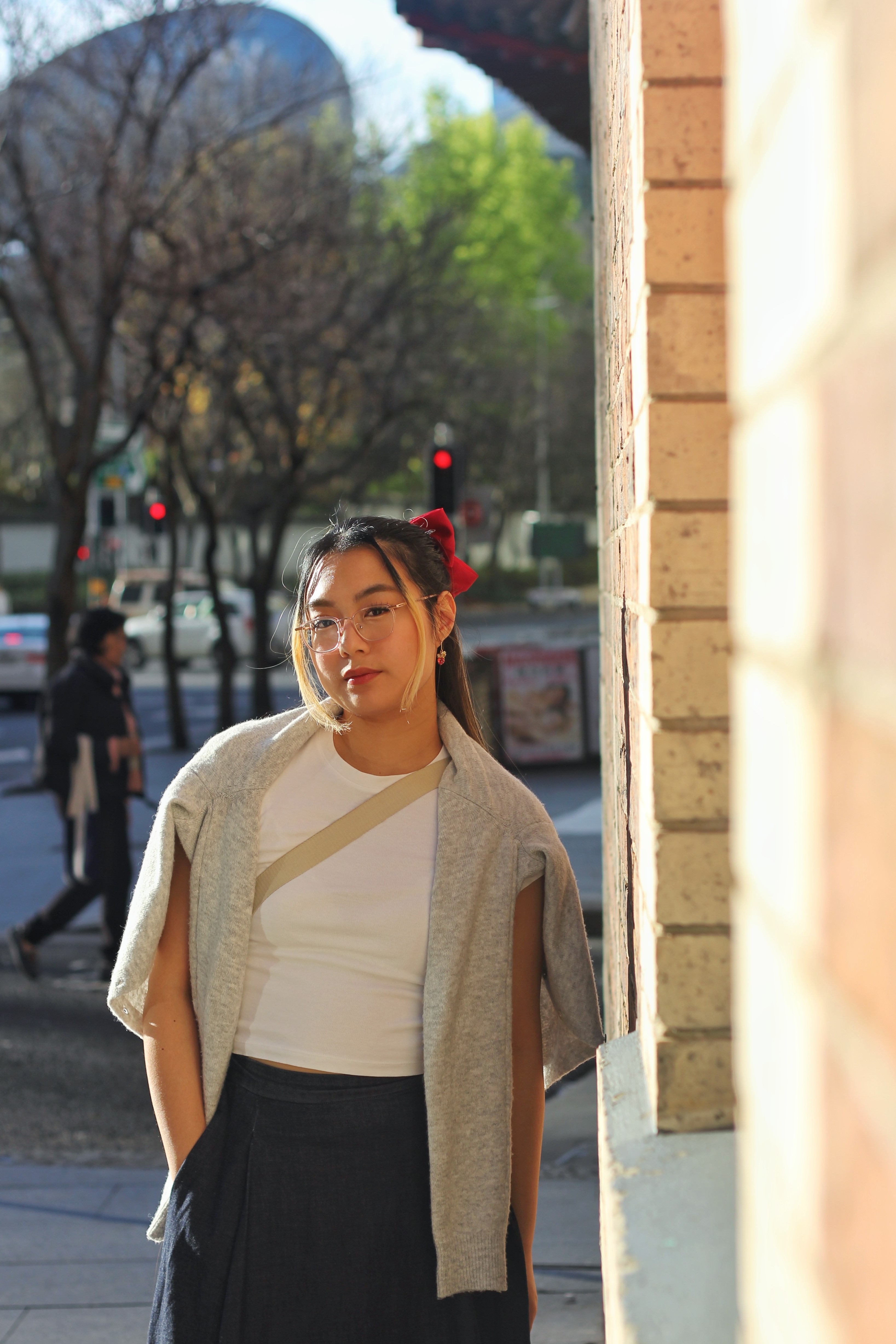 Islands in the ocean at sunset