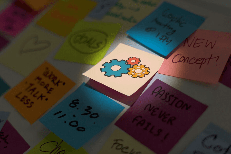 Task cards help turn complex tasks into visual actions