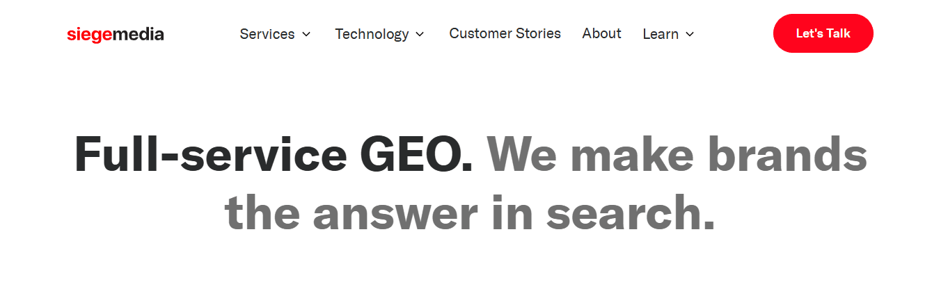 siege media - SEO Services Agency