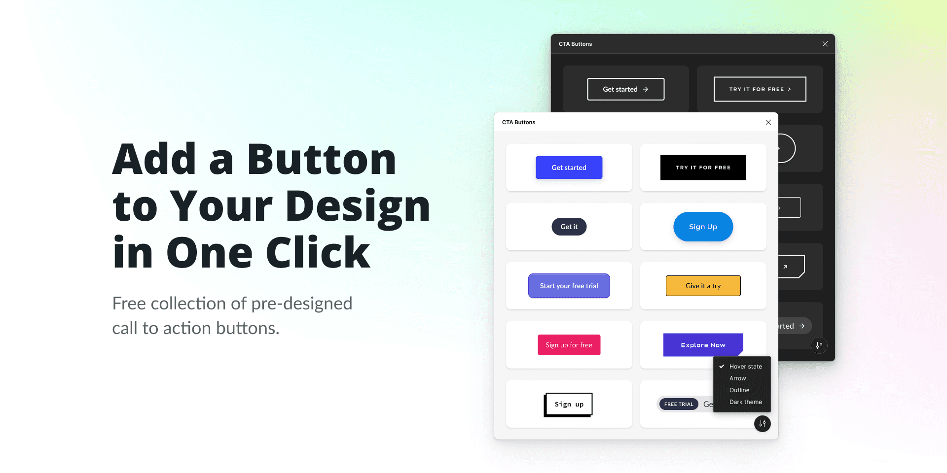 CTA Buttons | Design system & Utility Plugin | BestFigmaPlugins.com