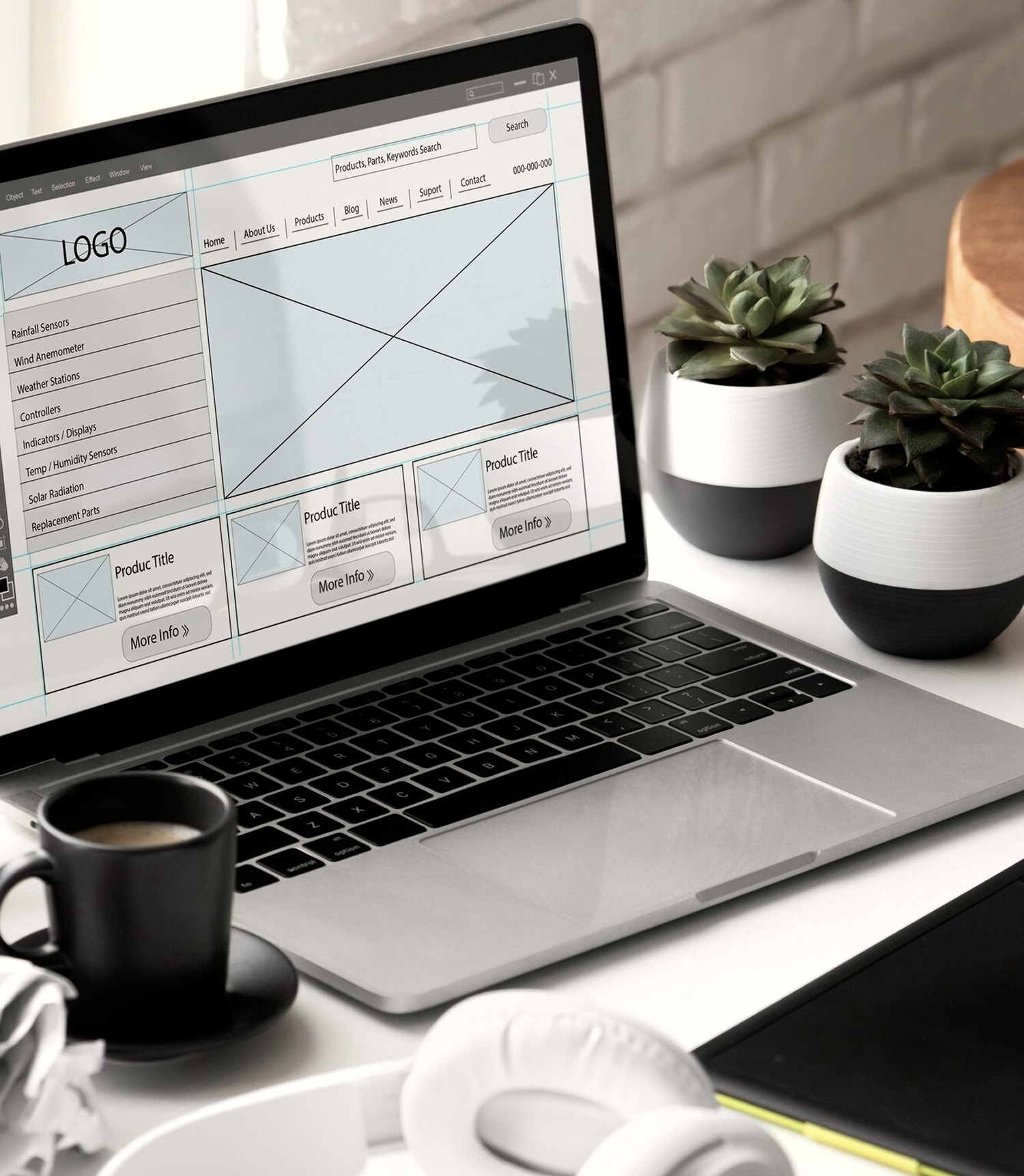 orange smoke on blue background