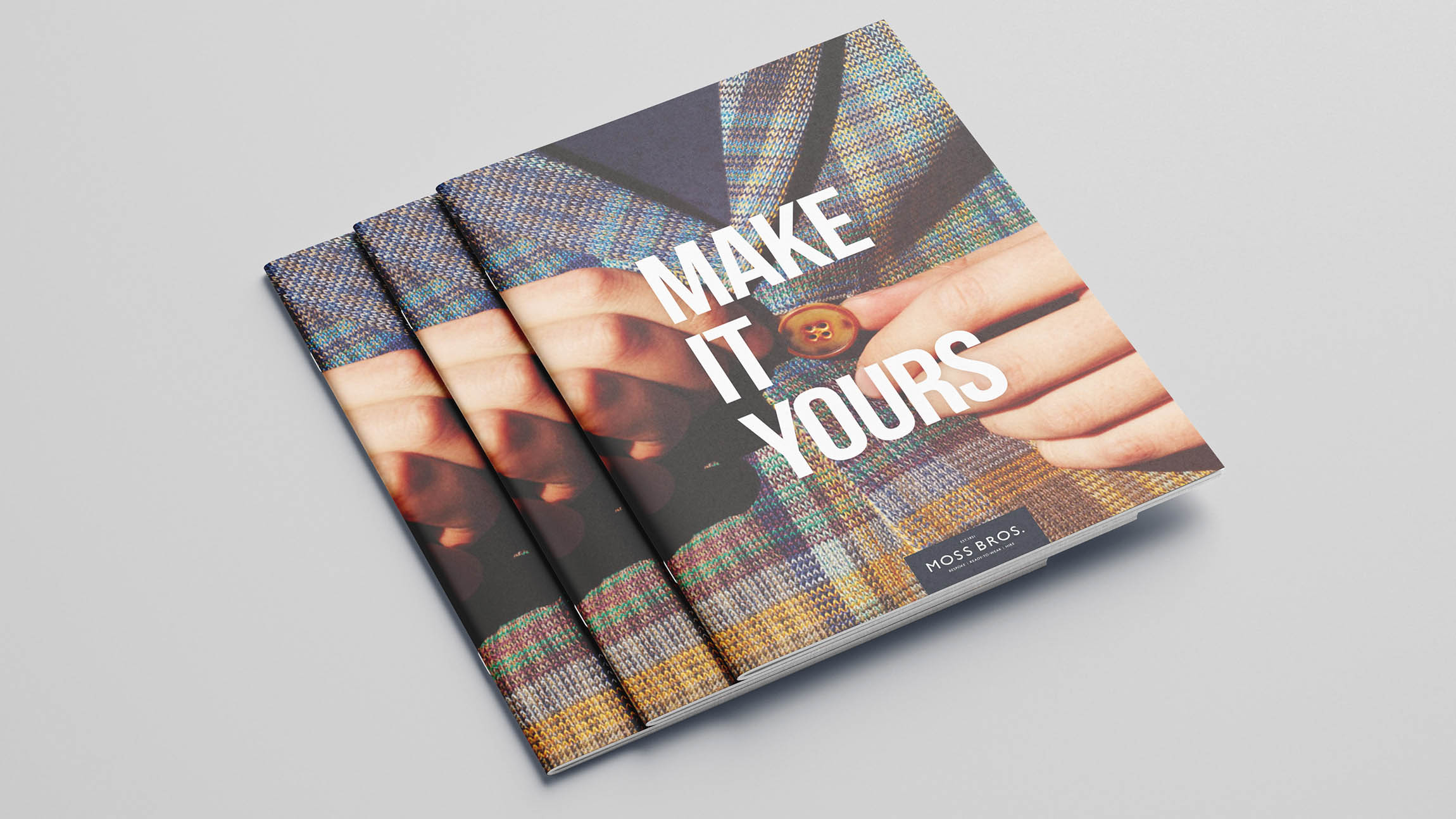 Moss brand book design by UK designer Dan Bailey