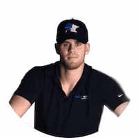 Image close up of male past client who is smiling.