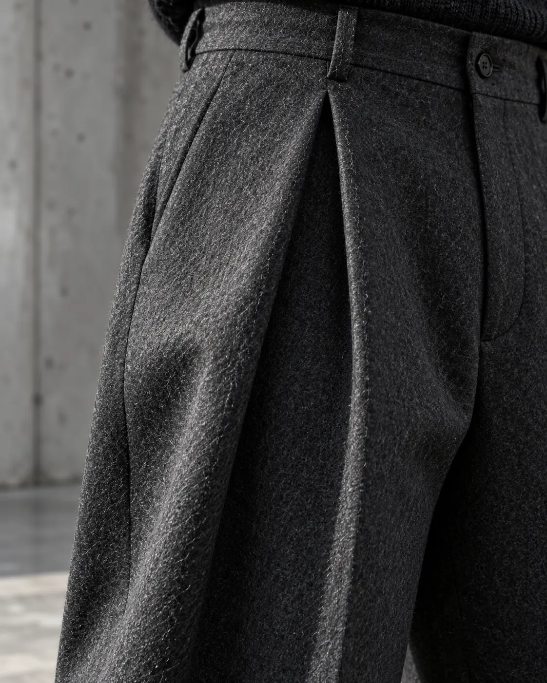 Wide Trouser 03, fabric detail
