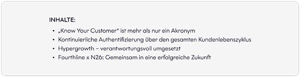 Inhalte: Die Zukunft des digitalen Bankings sichern