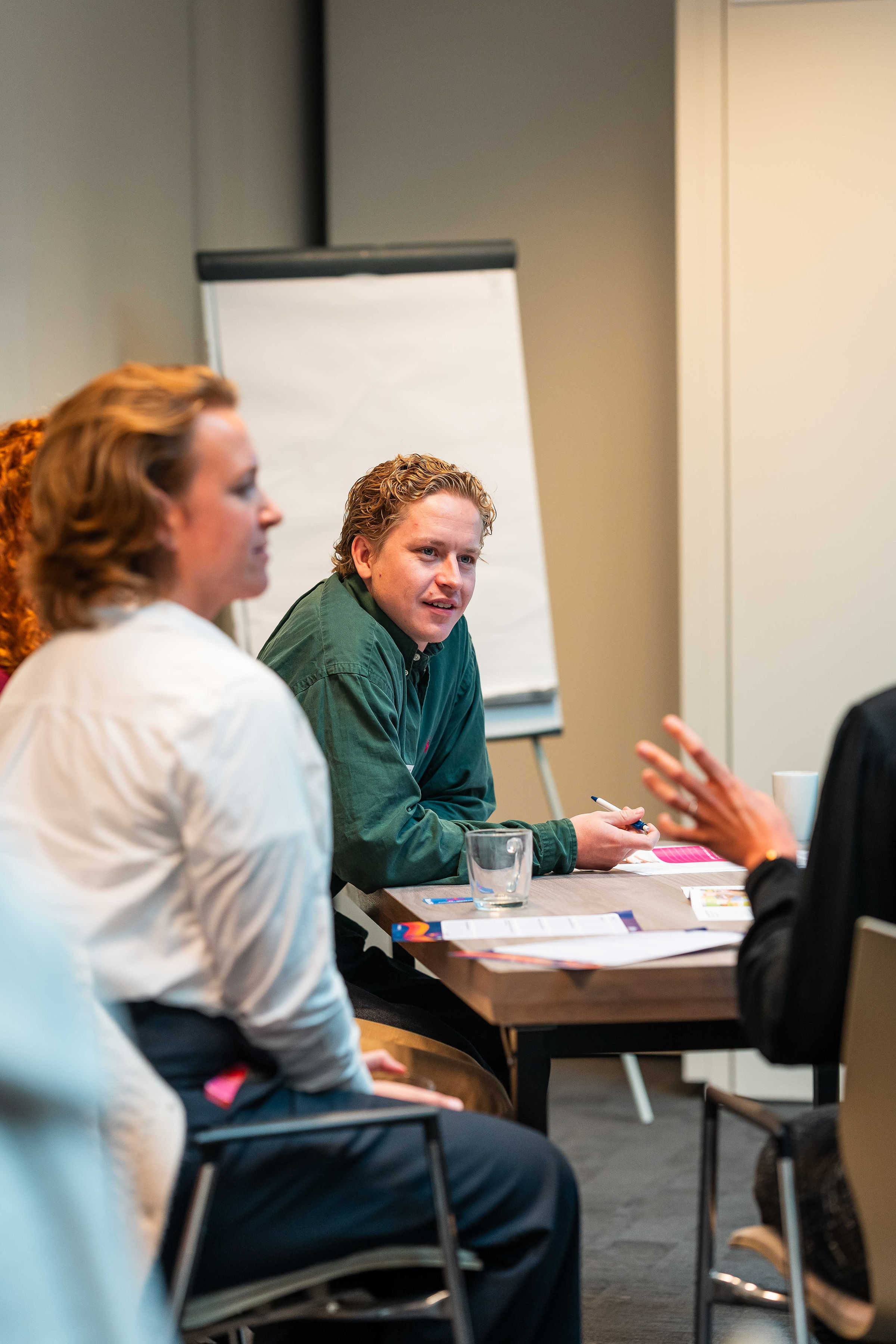 Bestuurders GELIJKSPEL tijdens workshop