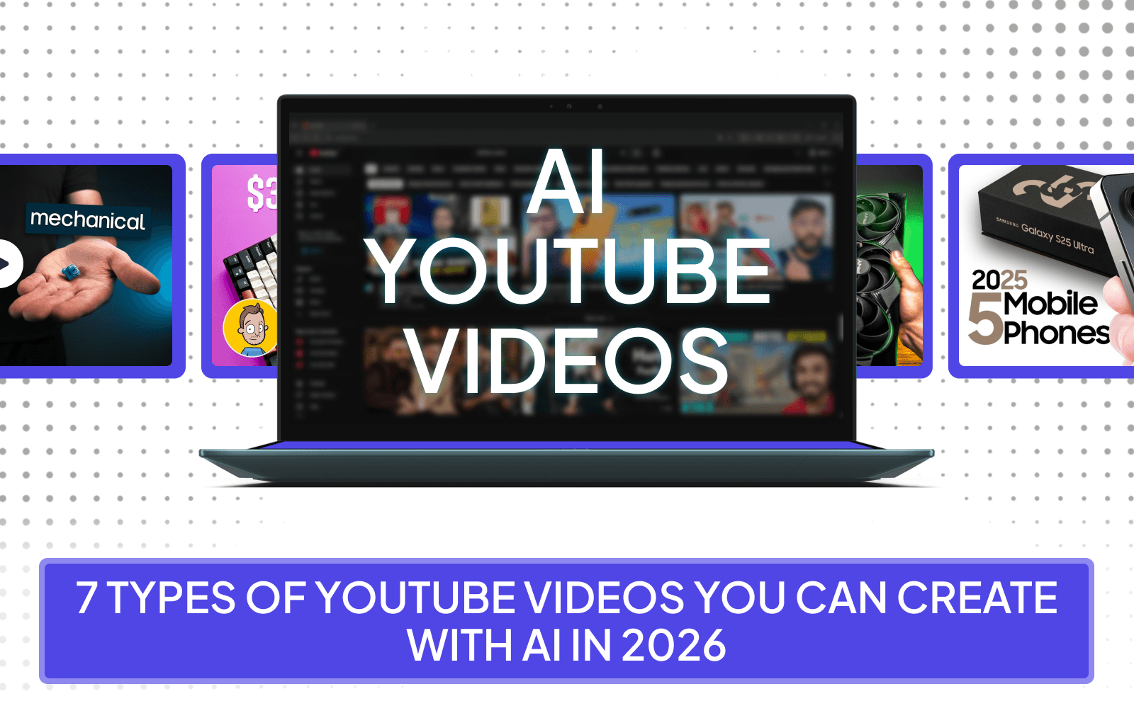 7 Types Of YouTube Videos You Can Create With AI In 2026