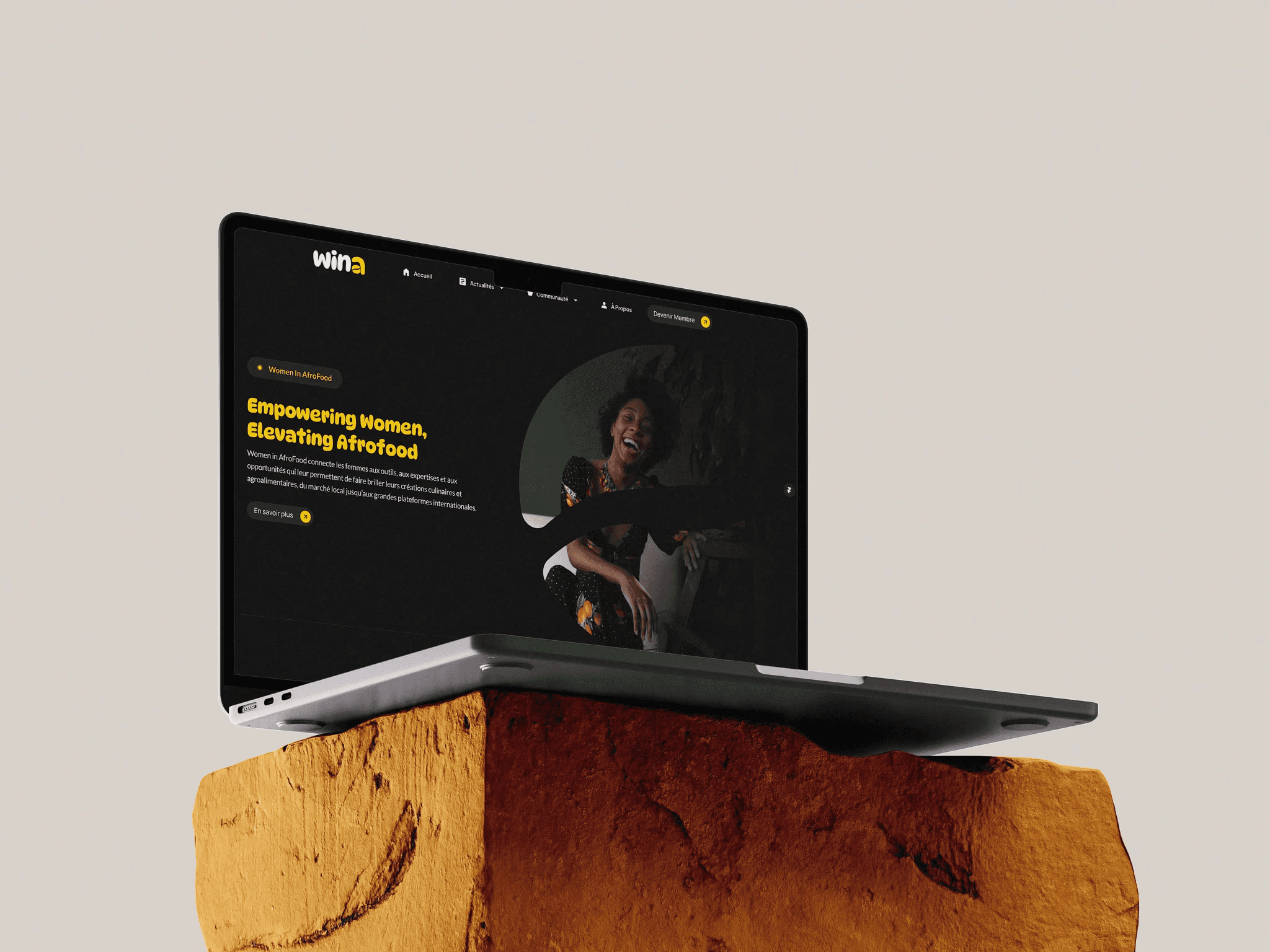 laptop homepage wina