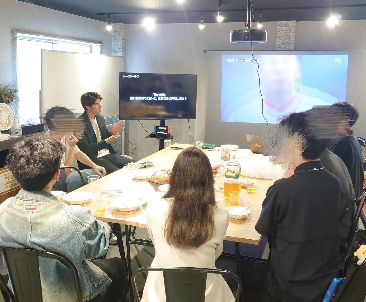 トークセッションの様子