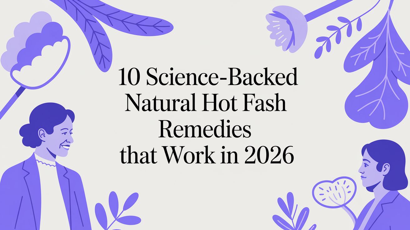 10 Science-Backed Natural Hot Flash Remedies That Work in 2026
