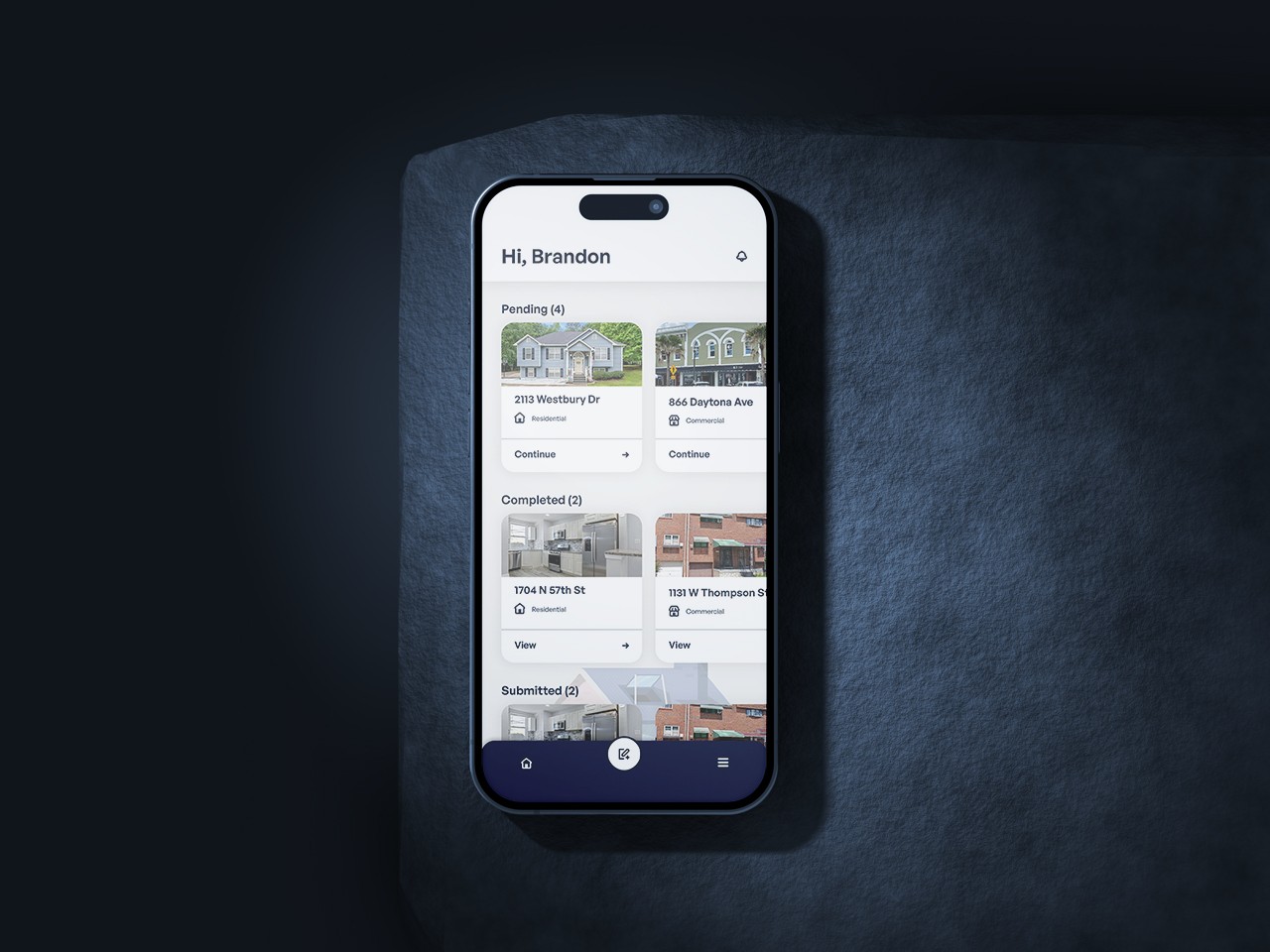 list assist mobile app mockup