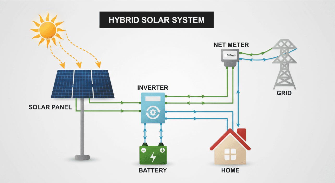 photo d'un schém avec un système de monitoring