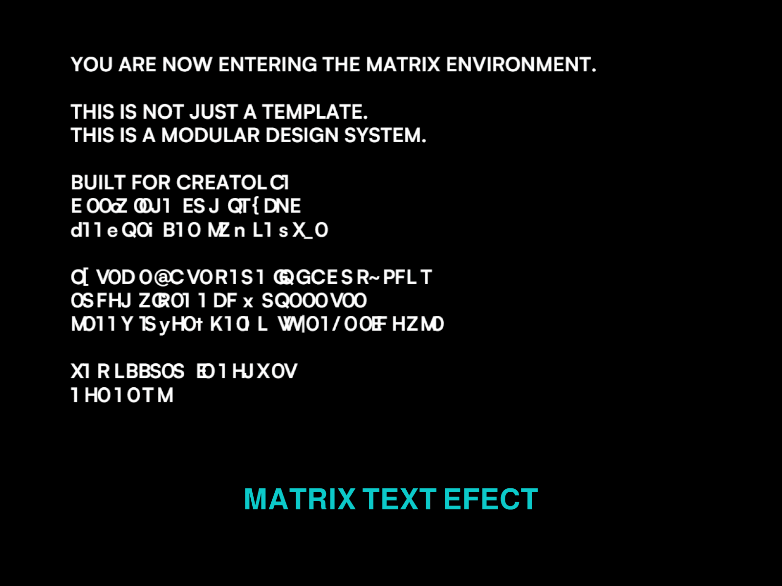 A futuristic animated typography component with smooth letter-by-letter reveal and scroll-triggered motion. Perfect for hero sections, portfolios, and modern tech websites.