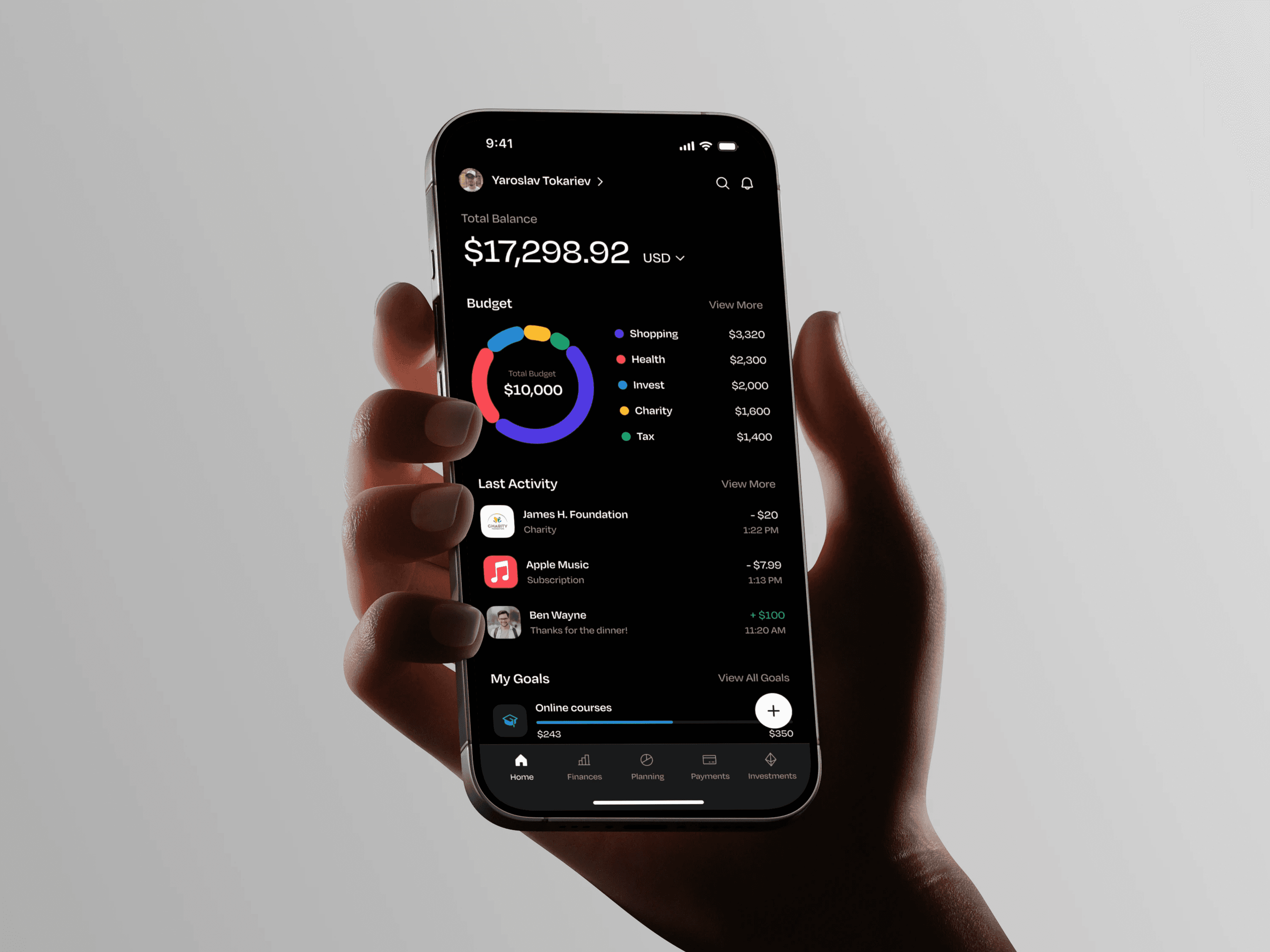 FinWin - Finance Management App
