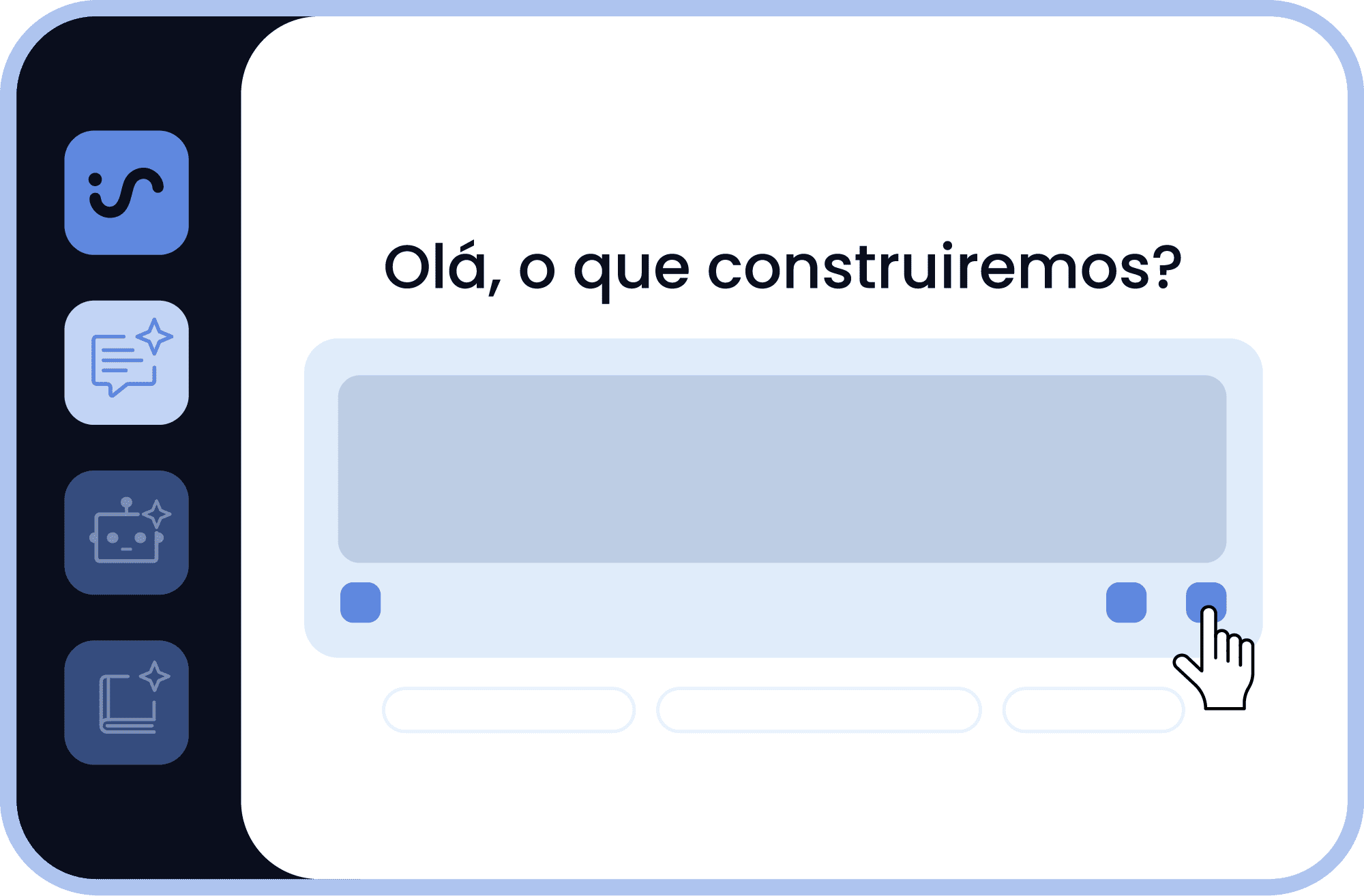 Interface do Chat da Inspira.