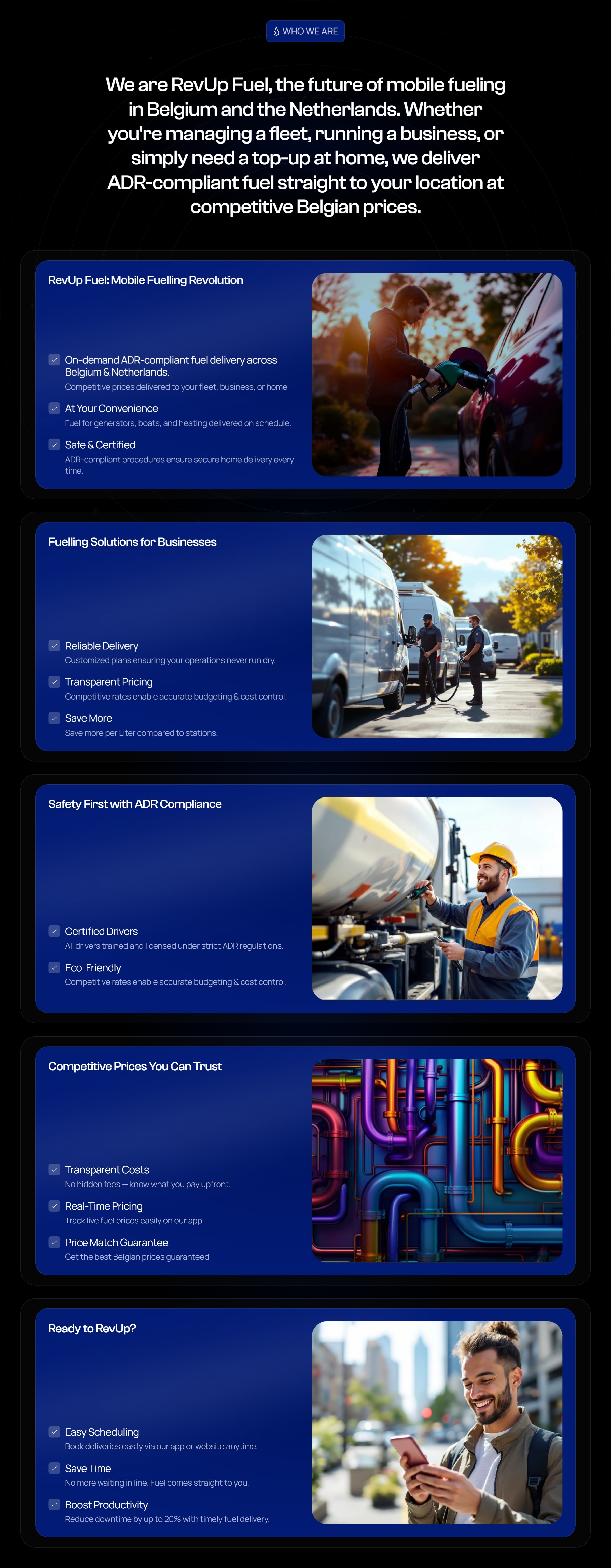 revup fuel - full service section