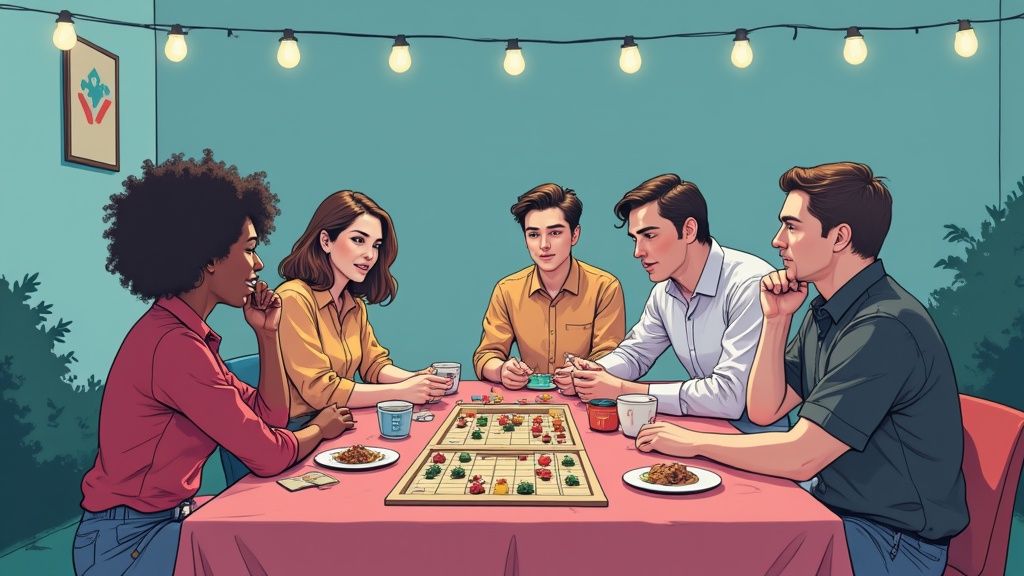 Casual Team Party or Holiday Social