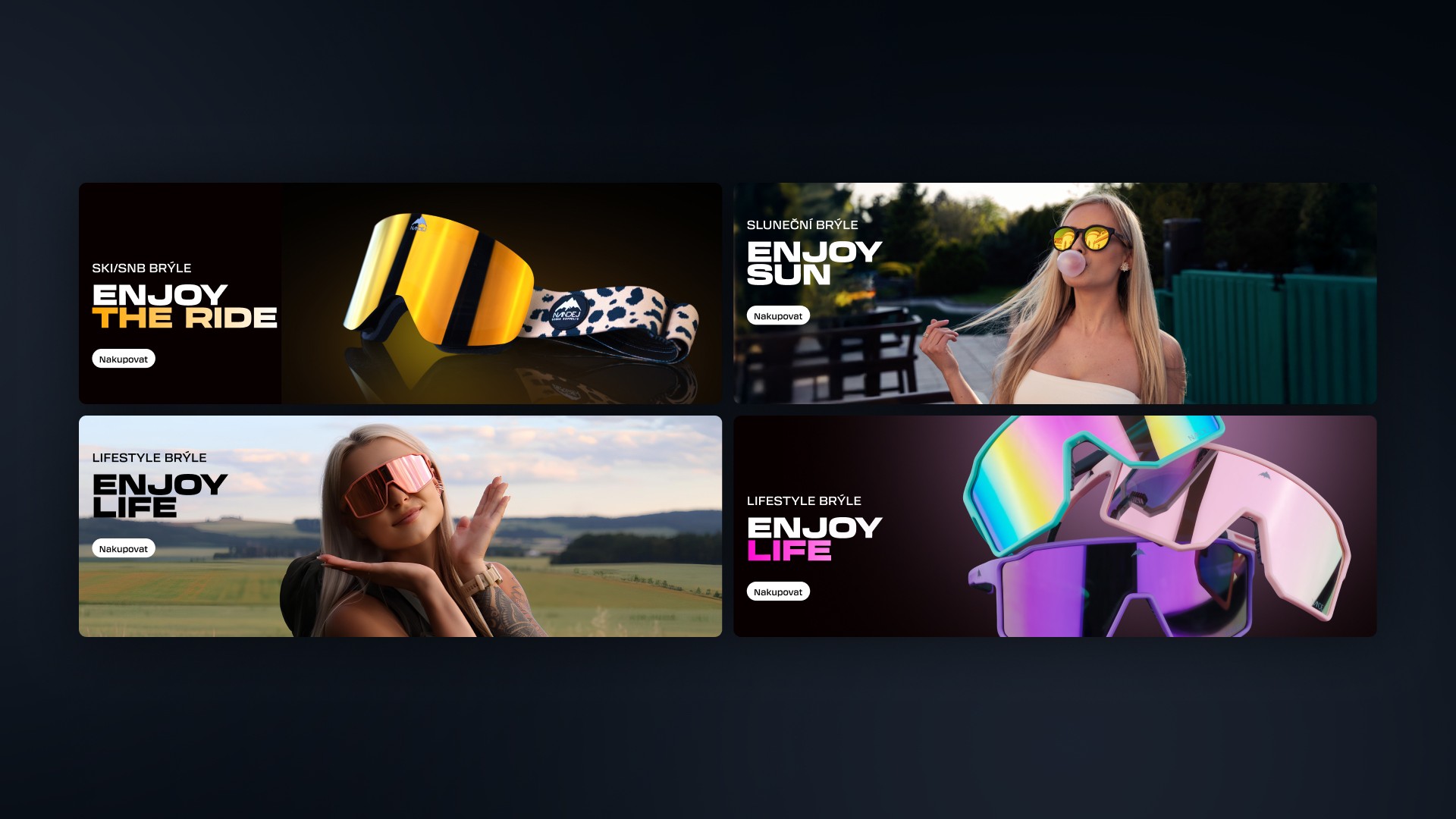 Webové bannery Nandej.cz