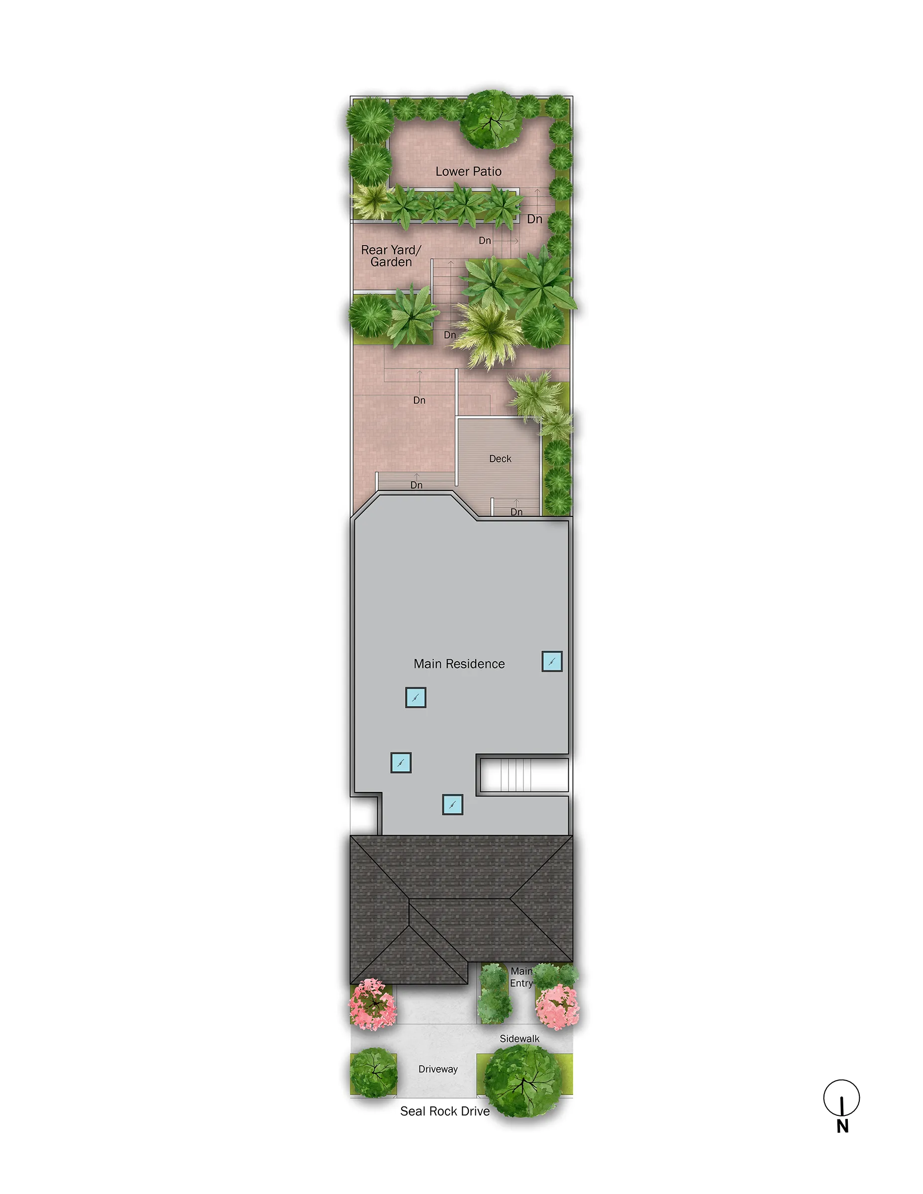 Seal Rock Drive Site Plan